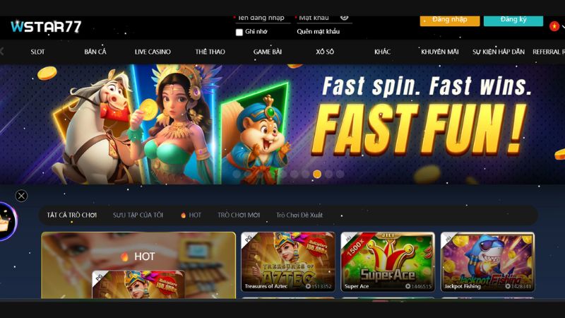 Wstar77 nhà cái uy tín top 1 trên thị trường